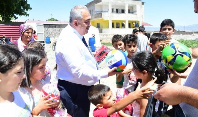 İl Başkanı Çetin, Depremzedeleri yalnız bırakmıyor