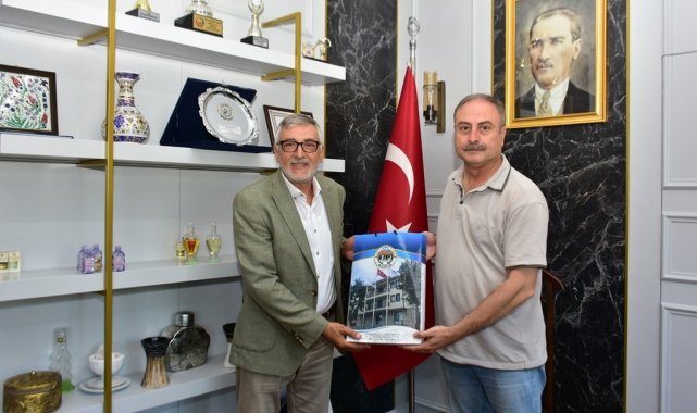 İnönü'deki ormancılık çalışmaları hakkında fikir alışverişinde bulundular