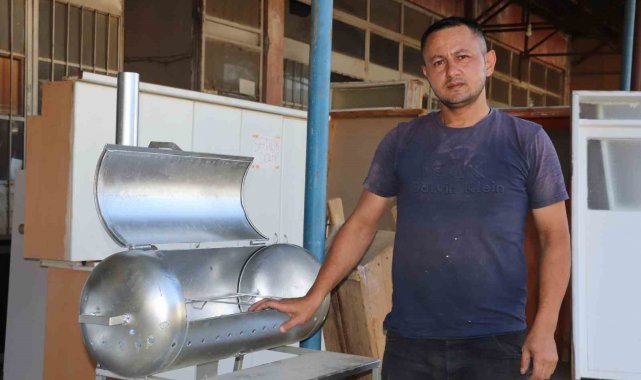 İnternette video izlerken aklına geldi, hurdaları maddi kazanca dönüştürdü