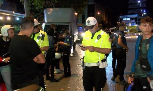 İstanbul'da motosiklet denetimi; sürücülere ceza yağdı