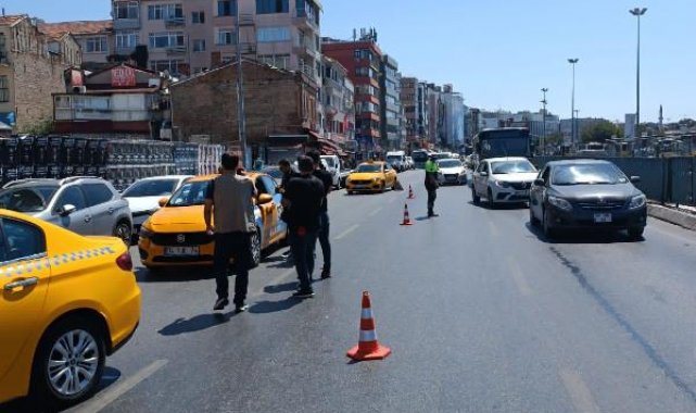 İstanbul'da yolcu seçen taksiciler 10 gün trafikten men edildi