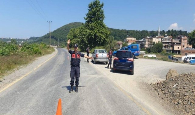 Jandarma 41 ekip 118 personelle denetim yaptı