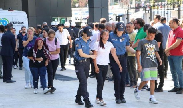 Kalp krizinden hayatını kaybeden polis memuru için Tekirdağ'da tören