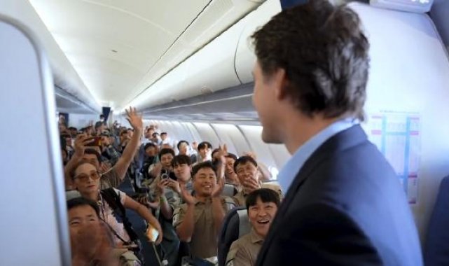 Kanada Başbakanı Trudeau'dan Güney Koreli itfaiyecilere 'sürpriz' teşekkür