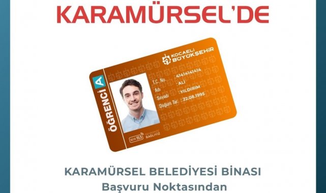 Karamürsel Seyahat Kartları Ofisi hizmete başlıyor