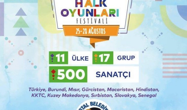Kartal Belediyesi 2. Uluslararası Halk Oyunları Festivali başlıyor