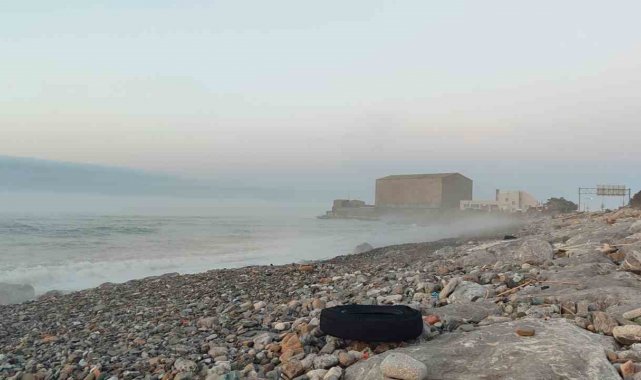 Kastamonu'da deniz sıcaklığı 11 dereceye düştü, denizin üzerinde sis bulutu oluştu