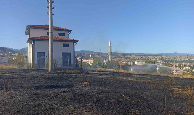Kastamonu'da korkutan ot yangını