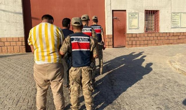 Kilis'te 3 kaçak göçmen yakalandı, 3 organizatör tutuklandı