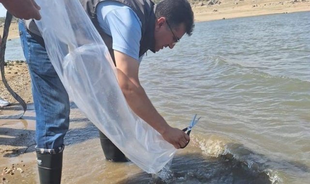 Kırklareli'de balıklandırma çalışması