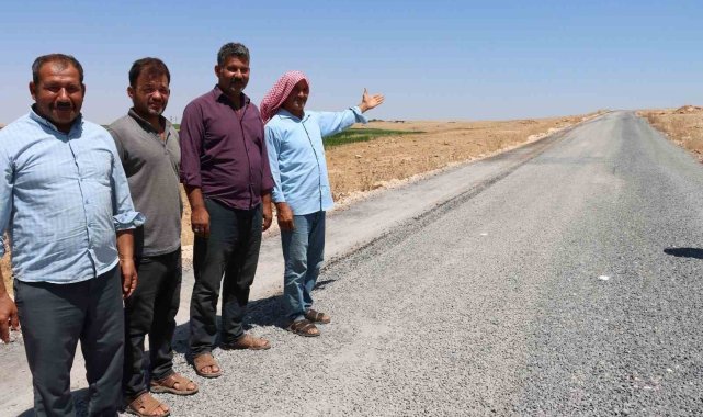 Kırsal yollar büyükşehir ile asfaltla buluşuyor