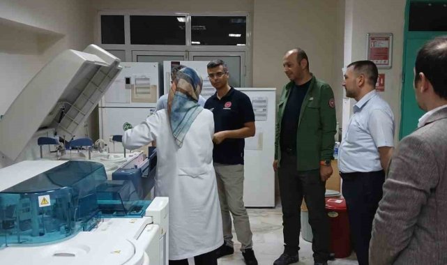 Korkmaz, gece acil servisleri denetledi