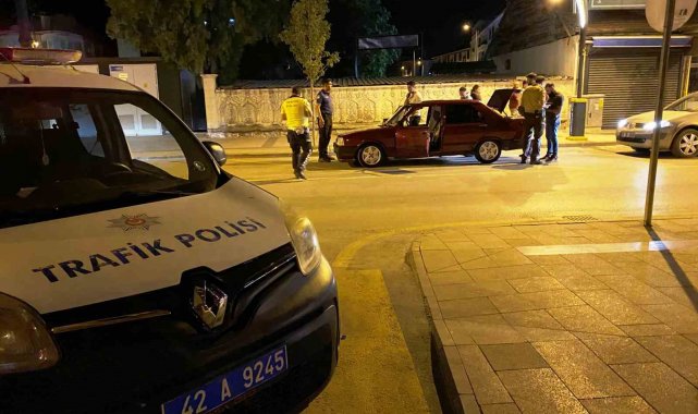 Kulu'da polis denetimleri devam ediyor