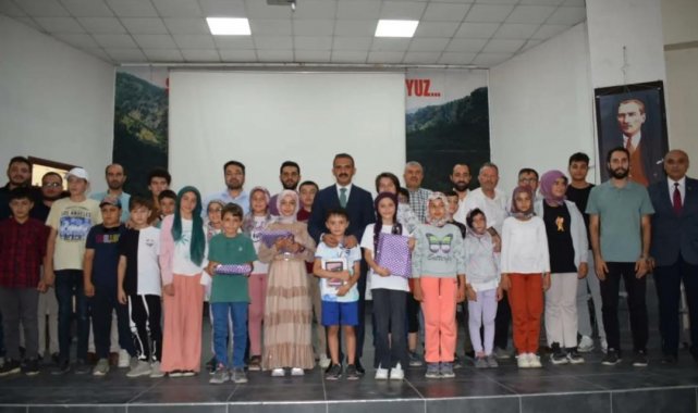 Kur'an kursu öğrencilerine bilgi yarışması düzenlendi