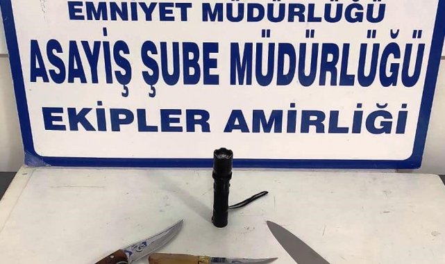 Kütahya'da polisin bölge uygulaması
