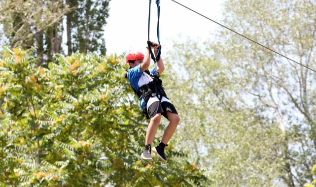 Macera Parkına adrenalin tutkunlarının gözdesi