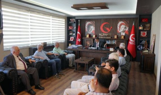 Mazlum Der, Milli Yol Partisi'ni ziyaret etti
