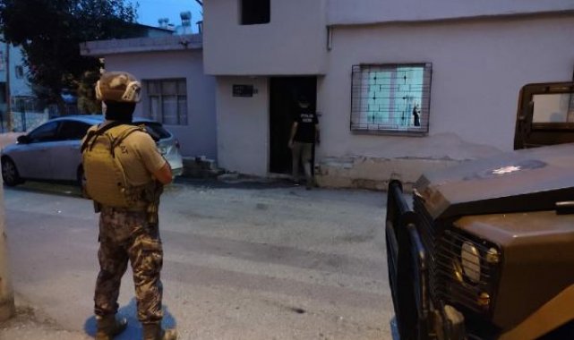 Mersin'de uyuşturucu satıcılarına şafak operasyonu
