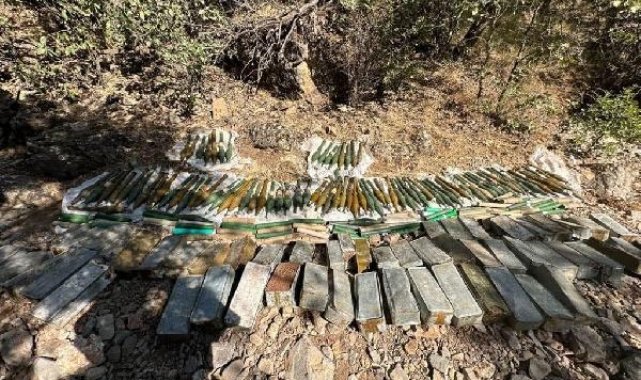 MSB: Pençe-Kilit bölgesinde çok sayıda mühimmat ele geçirildi