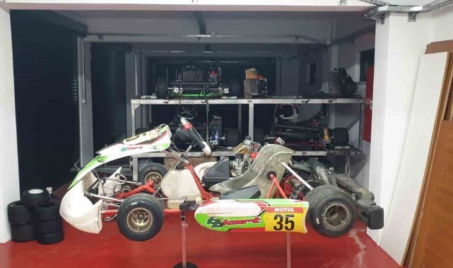 Nazilli'de go-kart araçları piste indi