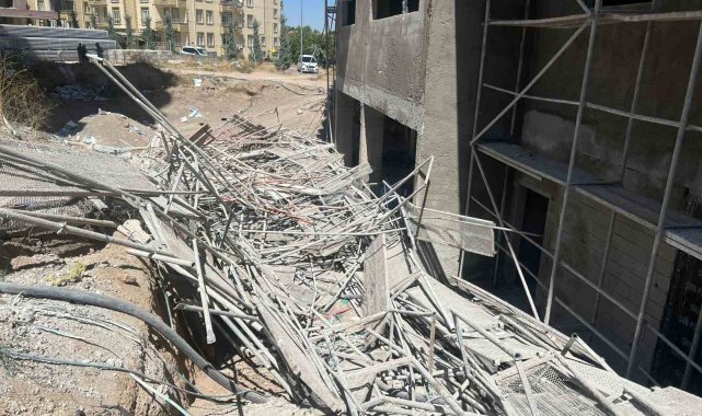 Nevşehir'de iskele çöktü: 1 ölü, 2 yaralı