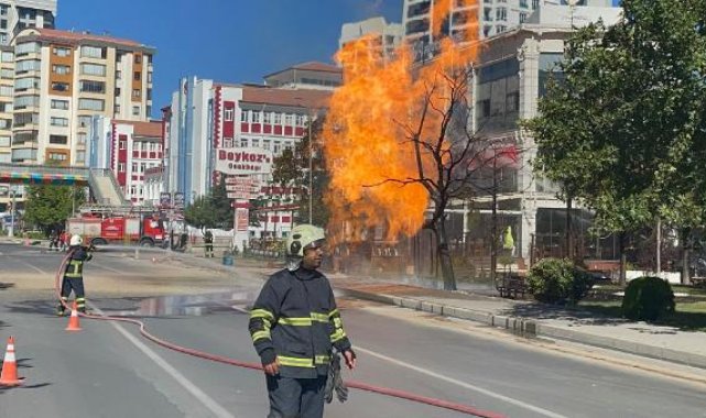 Niğde'de doğal gaz borusu patladı; 1 yaralı