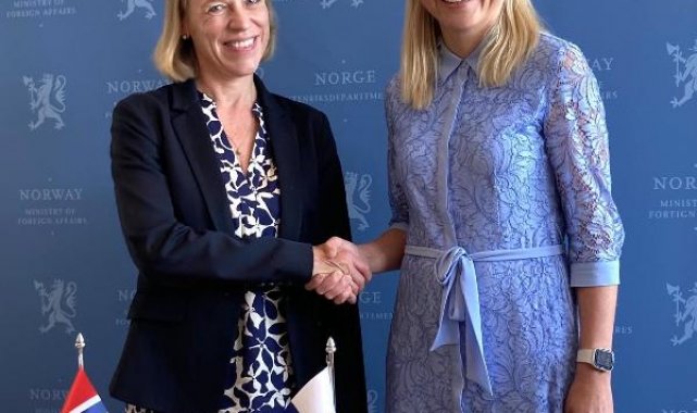 Norveç Dışişleri Bakanı, Finlandiyalı meslektaşı ile görüştü