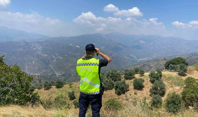 Orman yangınlarına karşı jandarmadan sıkı denetim