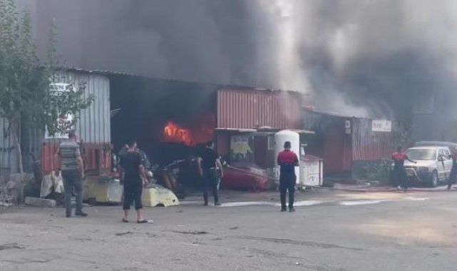 Osmaniye'de temizlik yapılan tankerde patlama: 2 yaralı
