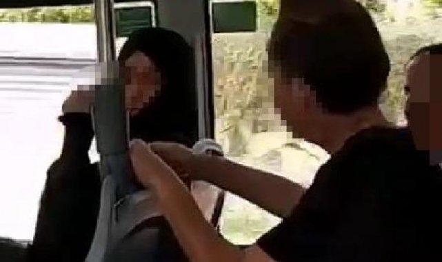 Otobüste çarşaflı kadına hakaret ve küfür iddiasına gözaltı