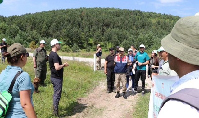 Posof ilçesinde kamp kurup doğa yürüyüşü yapıldı