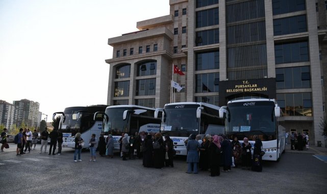 Pursaklar Belediyesi, ilçede yaşayan vatandaşlar için gezi düzenledi
