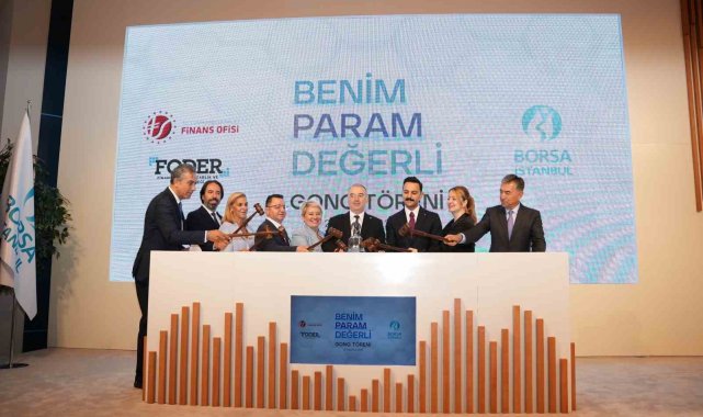 "Benim Param Değerli Projesi" gong töreni ile başladı
