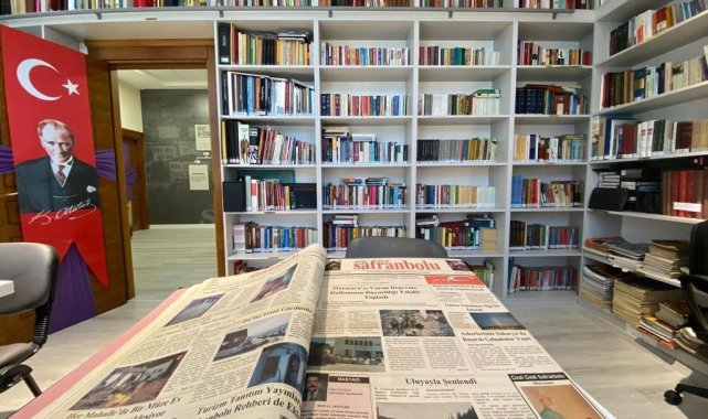 Safranbolu'da belediye kütüphanesi zenginleşiyor