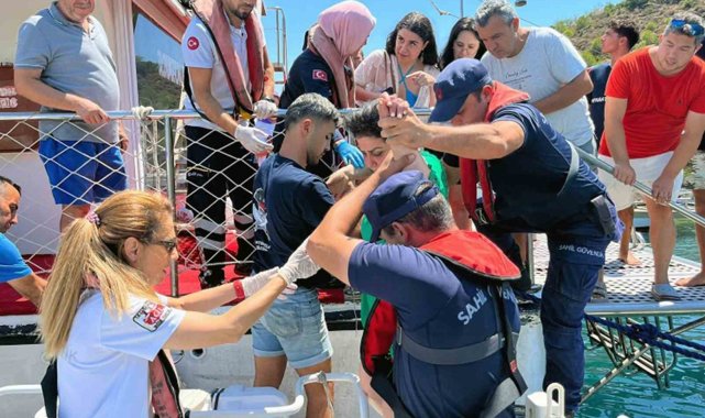 Sahil Güvenlikten Fethiye ve Datça'da üç tıbbi tahliye