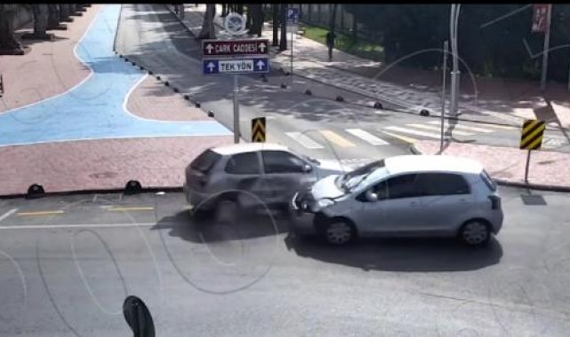 Sakarya'da kazalar kamerada