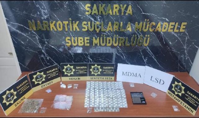 Sakarya'da uyuşturucu ticaretine 88 gözaltı