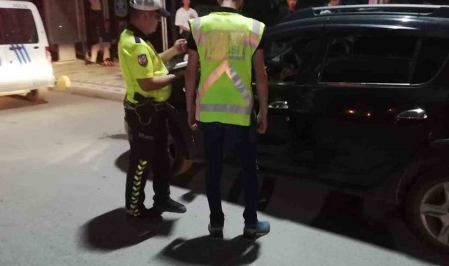 Sandıklı'da polisten motosiklet denetimi