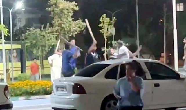 Şanlıurfa'da taşlı-sopalı kavga