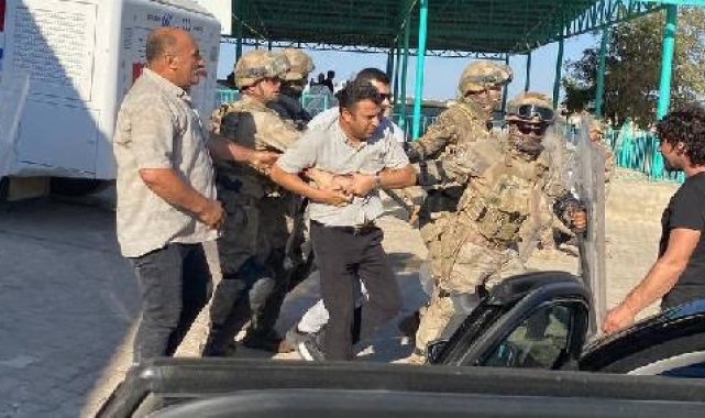 Şanlıurfa'da Yeşil Sol Partili grup ile jandarma arasında 'anma' gerginliği: 3 gözaltı