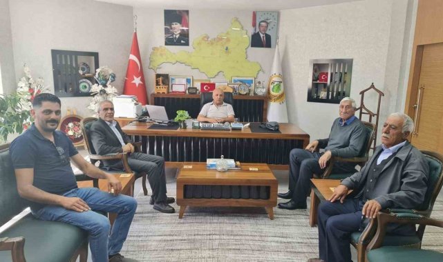 Sarıkamışlı kooperatifçilerden Ayatay'a ziyaret