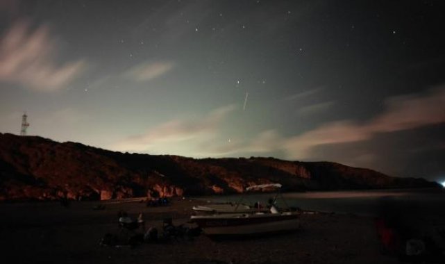 Sarıyer'de meteor yağmurunu izlemek için Meteorfest'23 etkinliği düzenlendi