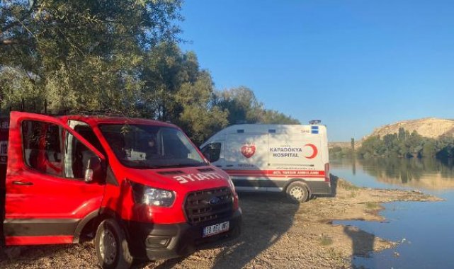 Serinlemek için Kızılırmak'a giren yabancı uyruklu kişi kayboldu