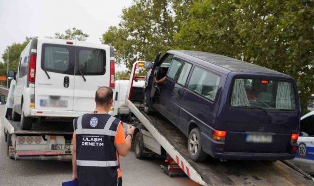 Servislere sıkı denetim: 54 araca ceza kesildi