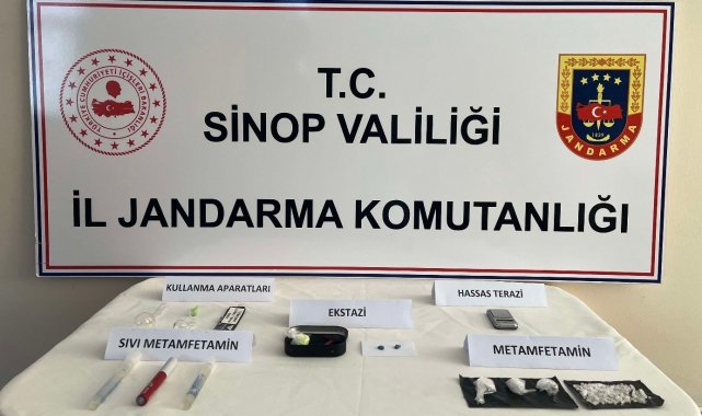Sinop'ta uyuşturucu operasyonu: 2 gözaltı