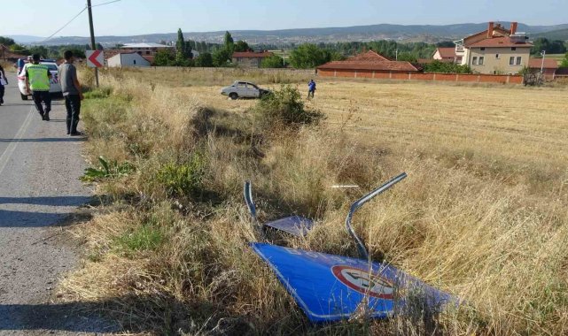 Tavşanlı'da trafik kazası: 2 yaralı