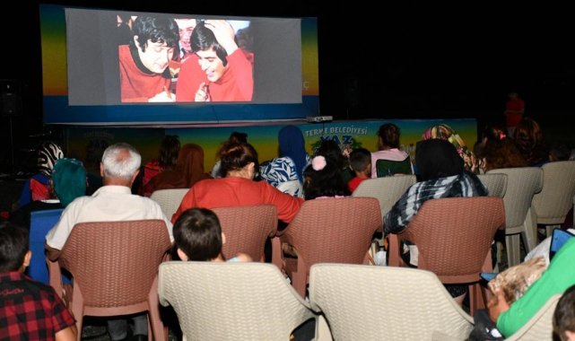 Terme'de "Yazlık Sinema Günleri" başladı