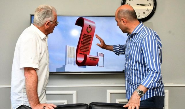 Terme'ye "Şehitler Anıtı"
