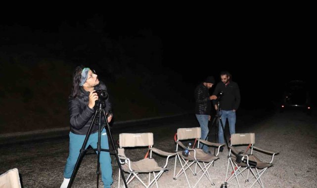 Tokat'ta meteor yağmurunu çekmek isteyen fotoğrafçılar bulutlara takıldı