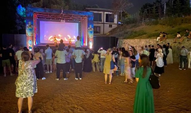 Türkiye'nin ilk ışık festivali ziyaretçilere kapılarını açtı